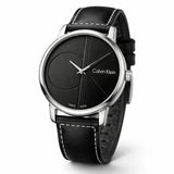 The Gentleman's Choice | Black & Cream Minimalist Watch | Premium Leather