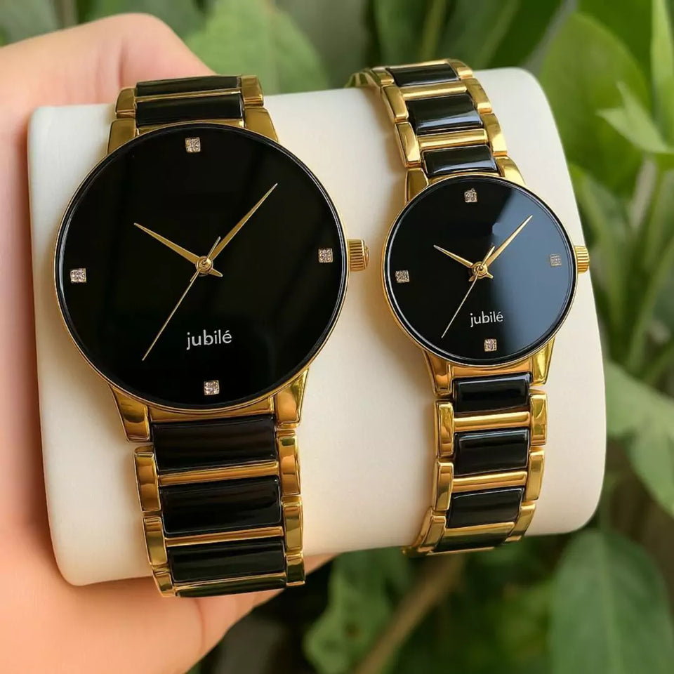 Luxury Couple Watch Set - A Perfect Match for Him and Her